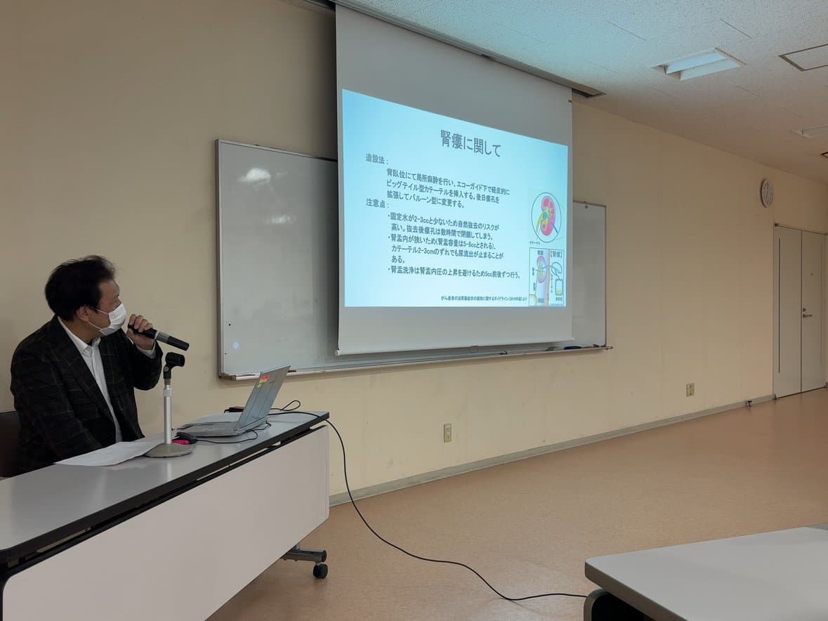 緩和ケア病棟地域連携カンファレンスの様子